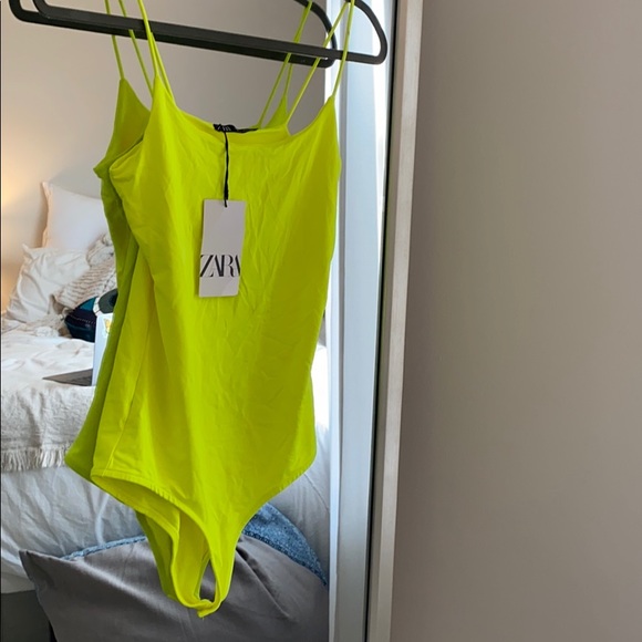 Zara neon bodysuit Clearance